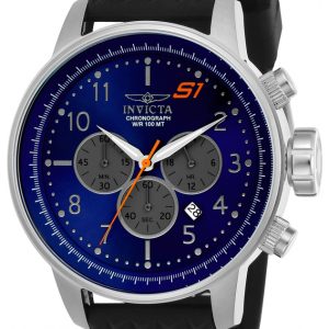 Invicta Herrklocka 23812 S1 Blå/Gummi Ø48 mm