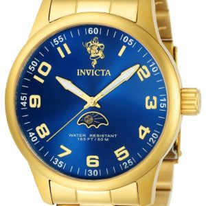 Invicta Herrklocka 23824 Sea Blå/Gulguldtonat stål Ø44 mm