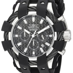 Invicta Herrklocka 23855 Bolt Svart/Gummi Ø48 mm