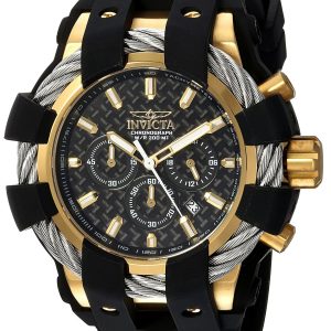 Invicta Herrklocka 23860 Bolt Svart/Gummi Ø48 mm