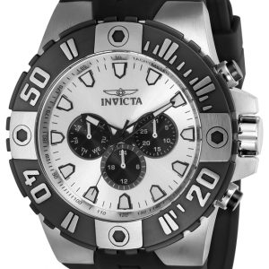 Invicta Herrklocka 23969 Pro Diver Silverfärgad/Gummi Ø51 mm