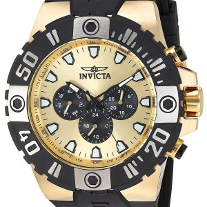 Invicta Herrklocka 23971 Pro Diver Gulguldstonad/Gummi Ø50 mm