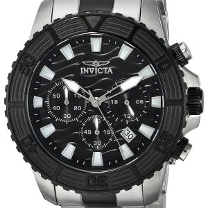 Invicta Herrklocka 24004 Pro Diver Svart/Stål Ø46 mm