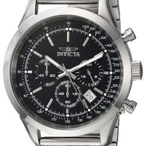 Invicta Herrklocka 24208 Speedway Svart/Stål Ø45 mm