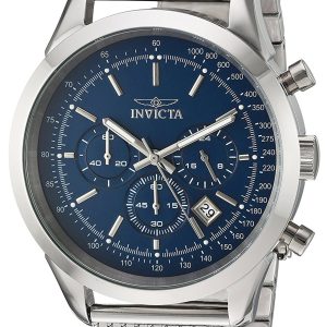 Invicta Herrklocka 24209 Speedway Blå/Stål Ø45 mm