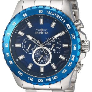 Invicta Herrklocka 24212 Speedway Blå/Stål Ø48 mm