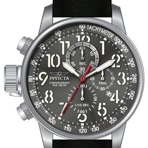 Invicta Herrklocka 24736 I-Force Grå/Läder Ø46 mm