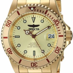 Invicta Herrklocka 24762 Pro Diver Champagnefärgad/Gulguldtonat