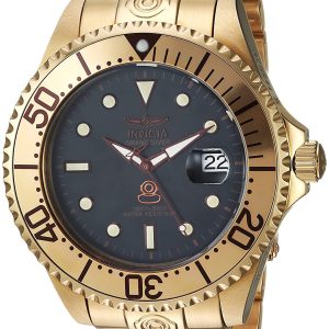 Invicta Herrklocka 24766 Pro Diver Svart/Gulguldtonat stål Ø47 mm