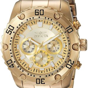 Invicta Herrklocka 24835 Pro Diver Champagnefärgad/Gulguldtonat