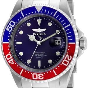 Invicta Herrklocka 24946 Blå/Stål Ø40 mm