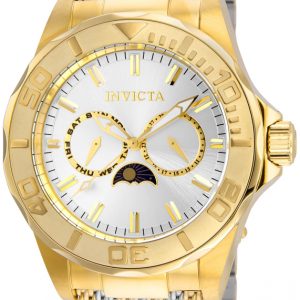 Invicta Herrklocka 24992 Pro Diver Silverfärgad/Stål Ø44 mm