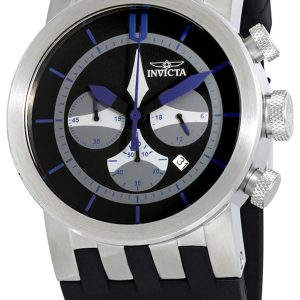 Invicta Herrklocka 25057 Dna Svart/Gummi Ø46 mm