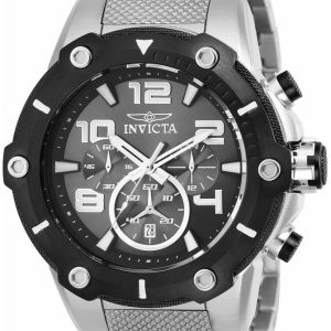 Invicta Herrklocka 25134 Speedway Grå/Stål Ø51.5 mm