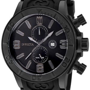 Invicta Herrklocka 25188 Jason Taylor Svart/Stål Ø52 mm