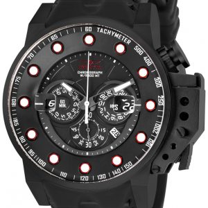 Invicta Herrklocka 25275 I-Force Svart/Gummi Ø50 mm