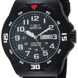 Invicta Herrklocka 25323 Coalition Forces Svart/Gummi Ø45 mm