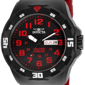 Invicta Herrklocka 25327 Coalition Forces Svart/Gummi Ø45 mm