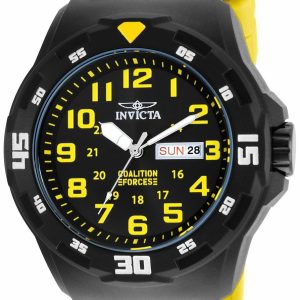 Invicta Herrklocka 25328 Coalition Forces Svart/Gummi Ø45 mm