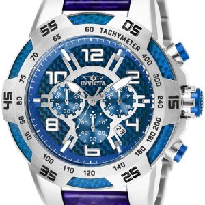 Invicta Herrklocka 25503 Speedway Blå/Resinplast Ø51 mm