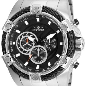 Invicta Herrklocka 25512 Bolt Svart/Stål Ø52 mm