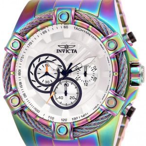 Invicta Herrklocka 25520 Bolt Vit/Stål Ø52 mm