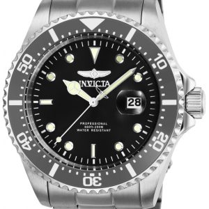 Invicta Herrklocka 25715 Pro Diver Svart/Stål Ø43 mm