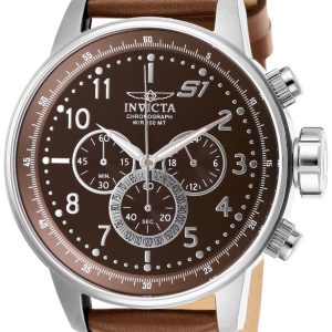 Invicta Herrklocka 25726 S1 Brun/Läder Ø48 mm