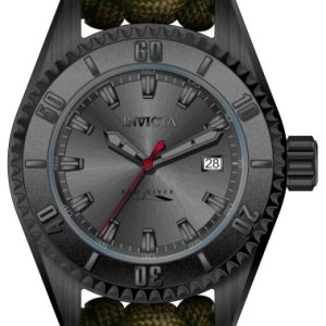 Invicta Herrklocka 26026 Pro Diver Svart/Textil Ø46 mm