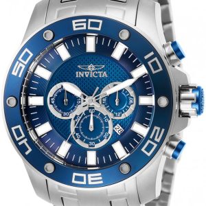 Invicta Herrklocka 26075 Blå/Stål Ø50 mm