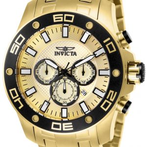 Invicta Herrklocka 26079 Pro Diver Gulguldstonad/Gulguldtonat stål