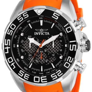 Invicta Herrklocka 26297 Speedway Svart/Gummi Ø50 mm