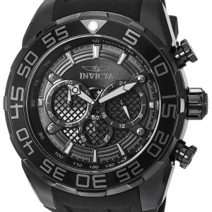 Invicta Herrklocka 26309 Speedway Svart/Gummi Ø50 mm