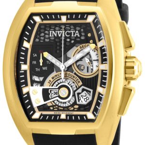 Invicta Herrklocka 26398 S1 Svart/Gummi