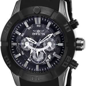 Invicta Herrklocka 26749 Svart/Gummi Ø50 mm