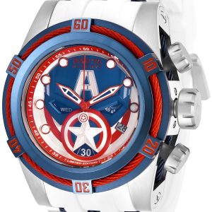 Invicta Herrklocka 27046 Marvel Flerfärgad/Stål Ø53 mm