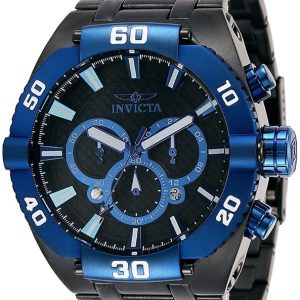 Invicta Herrklocka 27259 Coalition Forces Svart/Stål Ø50 mm