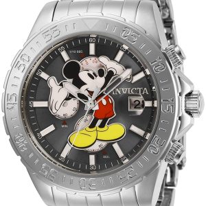 Invicta Herrklocka 27374 Disney Grå/Stål Ø47 mm