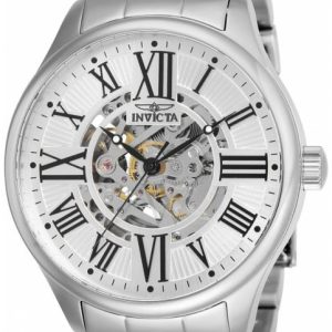 Invicta Herrklocka 27555 Silverfärgad/Stål Ø45 mm