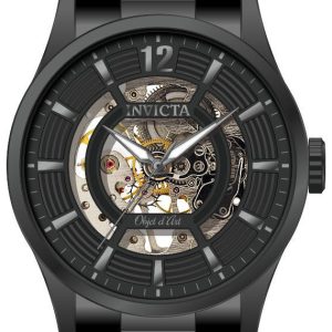 Invicta Herrklocka 27574 Svart/Stål Ø44 mm