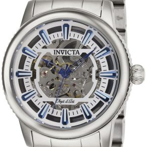 Invicta Herrklocka 27586 Skelettskuren/Stål Ø42 mm