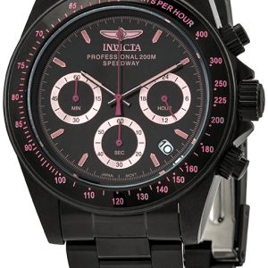 Invicta Herrklocka 27773 Speedway Svart/Stål Ø39.5 mm