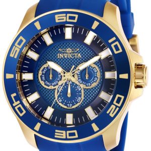 Invicta Herrklocka 28002 Pro Diver Blå/Gummi Ø50 mm