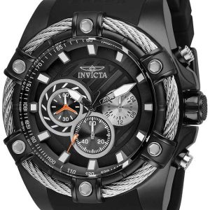 Invicta Herrklocka 28016 Bolt Svart/Stål Ø52 mm