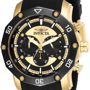 Invicta Herrklocka 28754 Pro Diver Flerfärgad/Gulguldtonat stål