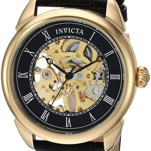 Invicta Herrklocka 28811 Specialty Svart/Läder Ø42 mm