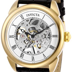 Invicta Herrklocka 28812 Specialty Silverfärgad/Läder Ø42 mm