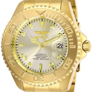 Invicta Herrklocka 28950 Pro Diver Champagnefärgad/Gulguldtonat