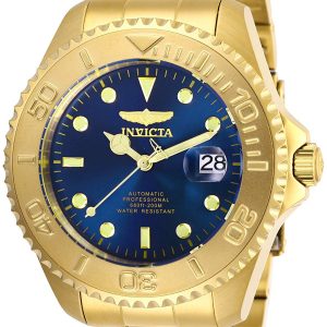 Invicta Herrklocka 28951 Pro Diver Blå/Gulguldtonat stål Ø47 mm