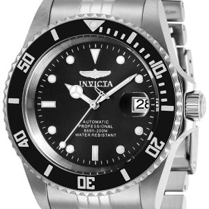 Invicta Herrklocka 29178 Pro Diver Svart/Stål Ø42 mm